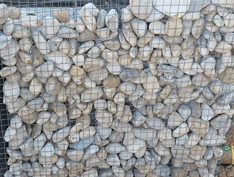 Gabion wall